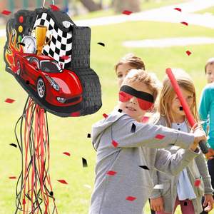 Petite voiture <span class=keywords><strong>de</strong></span> course Pinata bandeau chauve-souris et confettis pour enfants fournitures <span class=keywords><strong>de</strong></span> fête d'anniversaire décoration faveurs <span class=keywords><strong>de</strong></span> fête <span class=keywords><strong>de</strong></span> remise des diplômes - Product Image 5