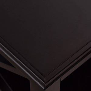 Table d'appoint en bois noir Design moderne élégant parfait pour le salon chambre ajoute une fonctionnalité de style et un rangement pratique - Product Image 6