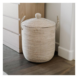 Authentic Weave Handcrafted Jute & Cotton Storage Baskets A Rustic Artisan Touch Home and Hotels Woven Technics - Product Image 6
