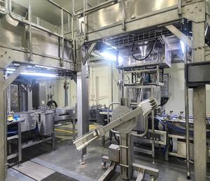 เครื่องปิดผนึกบรรจุอาหารแนวตั้งแบบอัตโนมัติพร้อมเครื่องชั่งน้ำหนักแบบหลายหัวสำหรับบรรจุอาหารขนมมันฝรั่ง - Product Image 5