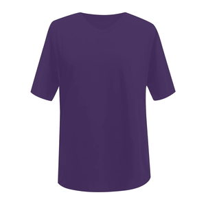 Camisetas de Manga Corta con Cuello en V, Casuales, Transpirables y Ecológicas para Mujer, Estilo Crop, Verano, Lindas, para Gimnasio - Product Image 1