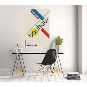 Affiche Bauhaus moderne pour décoration murale, exposition de la galerie Weimar, 15 août 1923 - Product Image 2