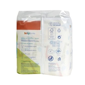 Couches Bébé Taille 4 (8-15 kg) BabySmile 100 Unités - Product Image 4