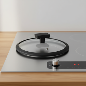 Viv 2272 Ghidini Cipriano Glass <b>Cookware</b> Set with 22cm Anti-steam Hole Pot Lid - Product Image 3