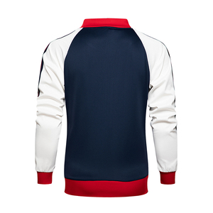 Survêtement à capuche 100% coton pour homme, ensemble de jogging avec veste et pantalon de survêtement, ensemble de deux pièces - Product Image 5
