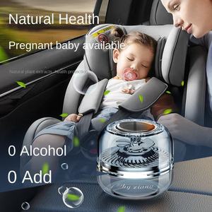 מודל חדש של רכב ניחוח מפזר 2025 סולארית סיבוב אוויר מטהר אוויר שקוף כיפה - Product Image 5