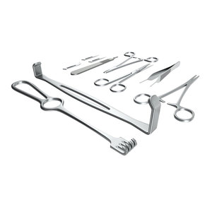 Juego de instrumentos de microcirugía Premium de acero inoxidable, herramientas microquirúrgicas de grado, oftalmología quirúrgica - Product Image 1