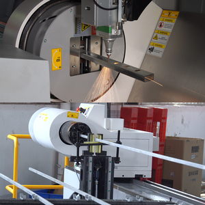 Machine de découpe laser à fibre modèle <span class=keywords><strong>KS120</strong></span> pour tubes ronds et carrés de 15-120 mm, 1500W 2000W 3000W, norme CE - Product Image 4