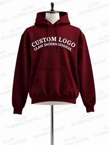 New Fashion <b>Men</b> Autumn Winter Hoodies Street Long Sleeve Loose Solid Color Casual Fleece <b>Tops</b> White Hoodies <b>Thermal</b> Wholesale - Product Image 4