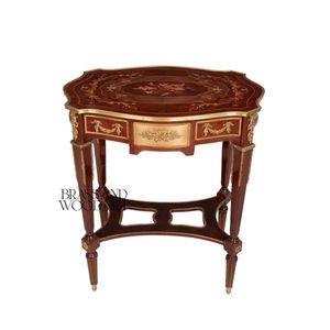 Classic Wooden Inlay <b>Table</b> Set - Product Image 4