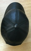 Casquettes de baseball en cuir véritable de vache véritable de haute qualité à prix réduit pour hommes LC-0086