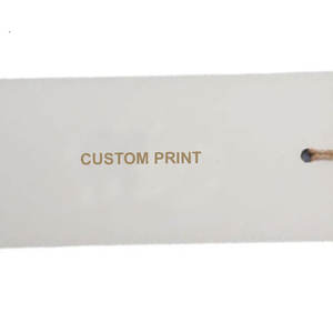Etiquetas Colgantes de Papel con Recubrimiento Especial, Diseño Profesional, Ecológicas, de Alta Calidad, Impresión UV, Ligeras, Personalizadas para Ropa, Venta al Por Mayor 2026 - Product Image 4