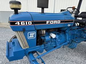 Buy Used Ford 4610 Wheel Tractor 60HP Diesel Engine Blue Color Utility Farm <b>Machine</b> - Product Image 4