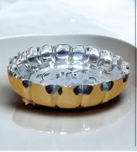 จานและจานผลไม้สีเงินแห้งขนาดใหญ่สำหรับเทศกาลดิวาลี - Product Image 3