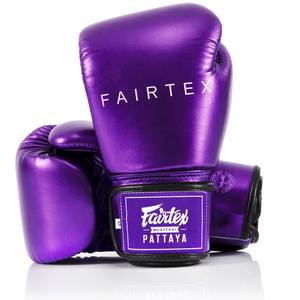 Guantes de Boxeo MMA de Piel Sintética Fairtex Personalizados para Entrenamiento Profesional, Antideslizantes, Absorbentes de Humedad, con Cierre y Logotipo Personalizado - Product Image 1