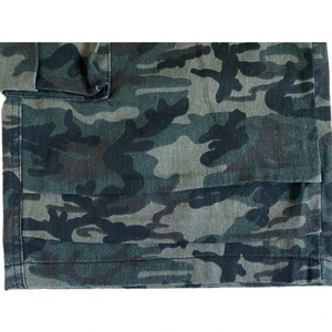 กางเกงยีนส์ขาสั้นทรงหลวมลายพรางมีกระเป๋าขนาดใหญ่สำหรับผู้หญิงกางเกงคาร์โก้แนวสตรีทแวร์กางเกงลำลอง - Product Image 2