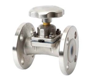 Puissance manuelle de soupape à diaphragme d'acier inoxydable de sécurité du feu à hautes températures pour des applications d'huile pétrochimique - Product Image 1