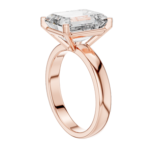 Bague en diamant de laboratoire 2 CT VVS-VS EF pour femme, taille émeraude, or 18 carats, 14 carats, 10 carats et argent 925, or rose, or jaune, or blanc - Product Image 5