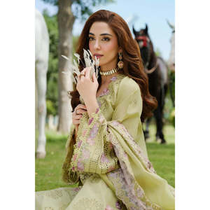 Conjunto de Traje Premium para Mujer Elaf Premium Luxury Lawn Edition 26 - ELH-1A PISTACIA-TC-1503 - Product Image 6