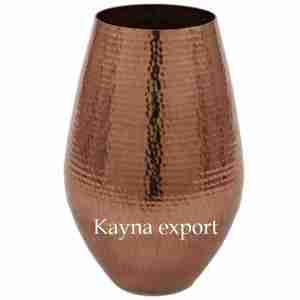 Jarrón de Flores de Aluminio Hecho a Mano, Estilo Art Deco Clásico, Pulido, Brillante, de Lujo, Hecho a Medida, Acabado Único, Día del Padre, Precios al por Mayor - Product Image 5