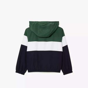 Jersey de media cremallera de estilo Vintage para hombre, chaqueta cortavientos de fútbol con capucha, cuello largo, liso, teñido para chaqueta de invierno para hombre - Product Image 6