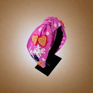 Bandeau brodé à la main personnalisé à la mode pour enfants et filles, accessoire de mode, personnalisé pour les festivals et les célébrations - Product Image 3