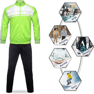 Ensemble de survêtement sportif décontracté pour homme, veste à capuche en molleton Logo Tech, jogging deux pièces, costume de sport, costumes pour hommes, téléchargé par Dress Sports - Product Image 3
