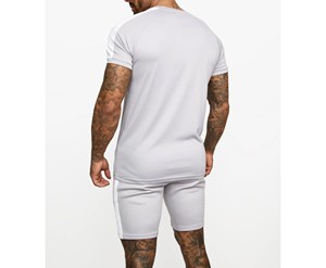 Ensemble de short coupe-vent personnalisé de haute qualité pour hommes-Coupe décontractée 100% ensemble de short en nylon respirant en polyester pour hommes - Product Image 2