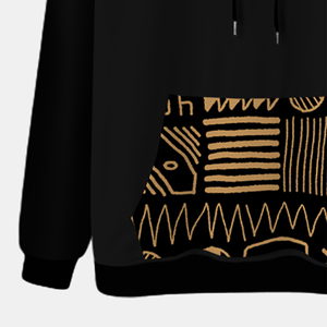 Sudadera con capucha de fabricante personalizada al por mayor Sudadera con capucha unisex apliques de algodón bordado pulóver sudaderas con capucha para hombres - Product Image 2