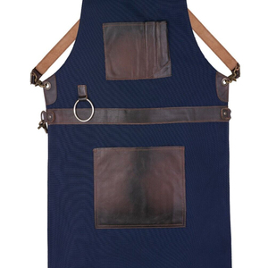 Tablier sûr en Machine à séchage rapide pour hommes et femmes cravate de taille sécurisée grand tablier de poche tablier de cuisine de Restaurant - Product Image 3