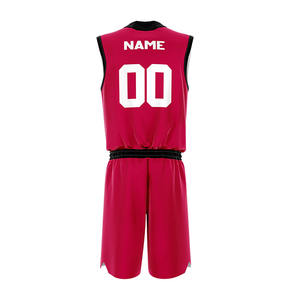 Uniforme de Baloncesto Hecho en Pakistán, Camiseta de Equipo y Pantalones Cortos de Sublimación, Color Personalizado - Product Image 2