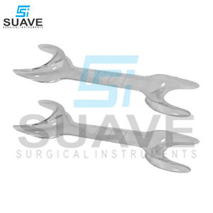Ouvre-bouche grand petit écarteur de joue dentaire écarteur de joue double face de qualité supérieure par SUAVE SURGICAL INSTRUMENTS - Product Image 2