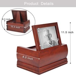 Wood Urns <b>for</b> <b>Ashes</b> Adult Male/Female,Professional Wooden Unr <b>for</b> Human <b>Ashes</b>,Decorative and Crematory Urn - Product Image 2