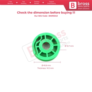 ลูกรอกมู่เล่ย์กระจกหลัง BWR5343 สำหรับ 80 Vectra C Omega B W124 - Product Image 5