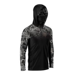 Sudadera de Pesca Ligera y Transpirable de Manga Larga con Orificios para los Pulgares, Protección Solar Anti-UV UPF 50+, Secado Rápido, Nuevo Diseño, Talla Grande - Product Image 3