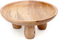 Caja de Madera para Frutos Secos con Tapa, Ecológica, Bonita, Contenedor de Almacenamiento de Aperitivos, Caja Seccionada Multifuncional, Plato para Servir en Fiestas, Regalos
