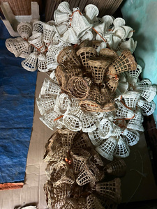 Adornos navideños de ratán ecológicos, accesorios colgantes decorativos para fiestas navideñas, Vietnam - Product Image 4