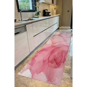 พรมหินอ่อนสีชมพูและสีทอง: พรมปูพื้นกันลื่นพร้อมพรมนุ่ม - Product Image 4