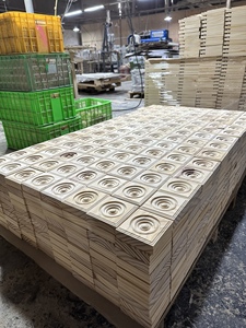 <b>Vintage</b> Natural Wooden Carving Applique Solid Wood Onlay Wooden <b>Ornament</b> Furniture Door Wall Classic Home Decorative Onlay - Product Image 3