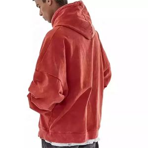 Sudadera con capucha con estampado de abullonado para hombre, Sudadera con capucha con estampado de abullonado de diseño personalizado para hombre, sudaderas con capucha con estampado de abullonado de lana de algodón - Product Image 2