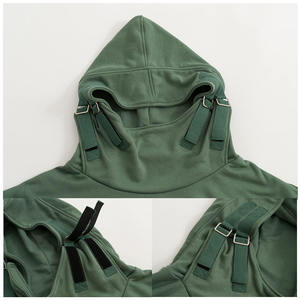 Sudadera Techwear para Hombre con Estilo Táctico Minimalista y Atractivo de Moda Contemporánea, Sudadera Techwear Moderna para Hombre - Product Image 6