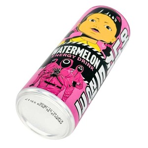 Bebida energética de sandía de juego de calamar de la mejor calidad, bebida refrescante afrutada de 330ml para exportación, venta minorista, pedidos a granel OEM - Product Image 1