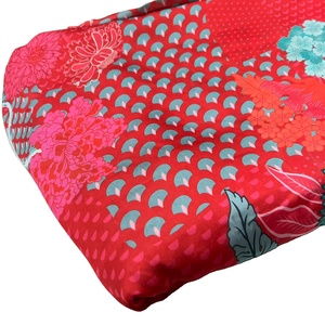 Couleur personnalisée brodée écologique Dobby Polyester coton dentelle tissu poids moyen pour les femmes vêtements et sacs - Product Image 1