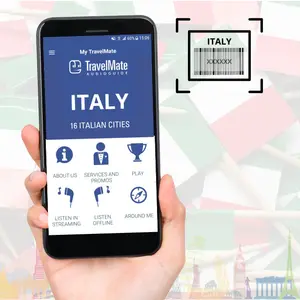 Best selling Innovations in tourist guidance Italy Travel Audio Solutions app for Event organizing companies