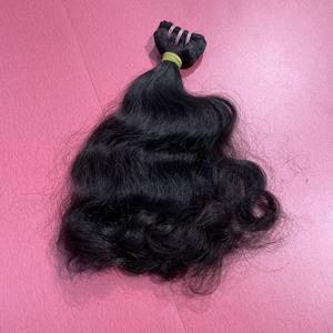 Extensiones de Cabello Humano Virgen Indio Remy de Grado 26 Pulgadas, Tejido Doble a Máquina, de una Sola Capa - Product Image 6