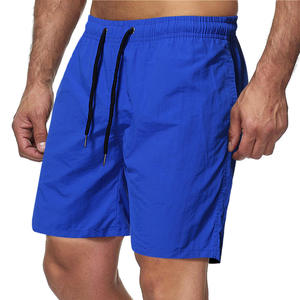 ¡Novedad de 2025! Pantalones cortos de compresión deportivos para gimnasio para hombre, pantalones de playa de malla de secado rápido para correr informal, patrón sólido - Product Image 5