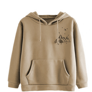 2024 français tissu haute qualité lourd pull à capuche hommes goutte épaule écran imprimé surdimensionné XS taille approvisionnement en gros - Product Image 5