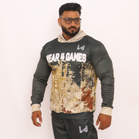 Conjunto Deportivo Informal de 2 Piezas para Hombre, Otoño, Transpirable, Talla Grande, Personalizado, Estampado, Chaqueta con Capucha y Bloques de Color