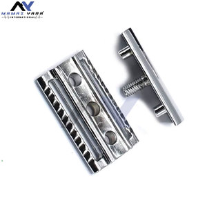 Maquinilla de Afeitar de Doble Filo Premium, Afeitado Suave, Reutilizable, Ecológica, Maquinilla de Afeitar Tradicional con Mango de Ébano Natural para Mujeres y Hombres - Product Image 2