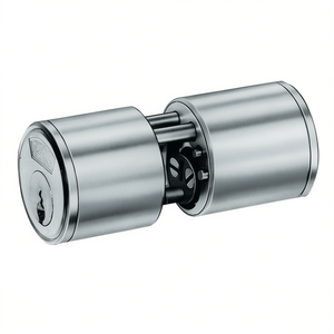 Round Cylinder 3107 BKS <b>Storage</b> <b>Lockers</b> 29 mm Length a & B with 3 Keyed Differently - Product Image 3